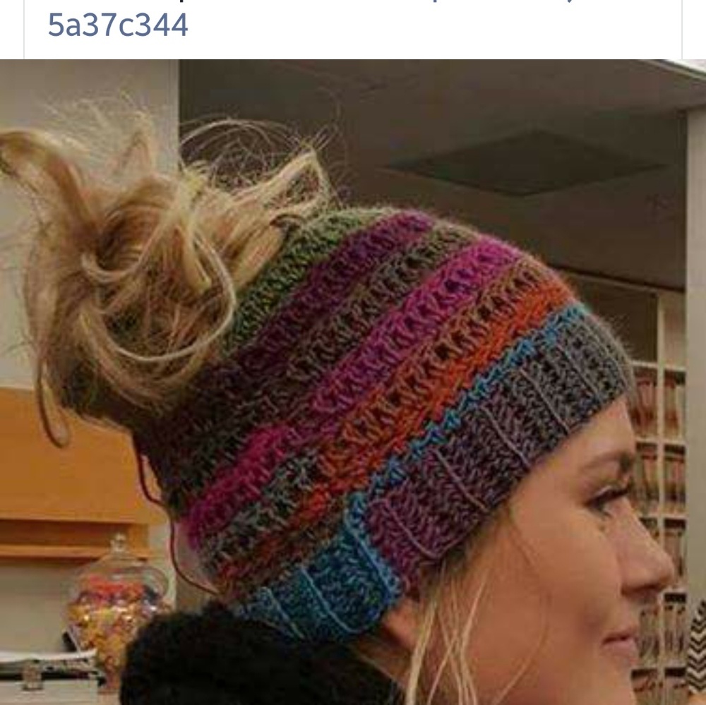 Messy Bun Hat